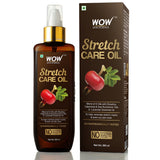 WOW Skin Science tretch Care Oil to Minimize Stretch Marks & Even Out Skin Tone - Blend of 6 Oils with Rosehip Calendula & Sea Buckthorn Oils - No Parabens, Silicones, Mineral Oil & Color - 200 ml - BuyWow