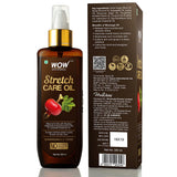 WOW Skin Science tretch Care Oil to Minimize Stretch Marks & Even Out Skin Tone - Blend of 6 Oils with Rosehip Calendula & Sea Buckthorn Oils - No Parabens, Silicones, Mineral Oil & Color - 200 ml - BuyWow