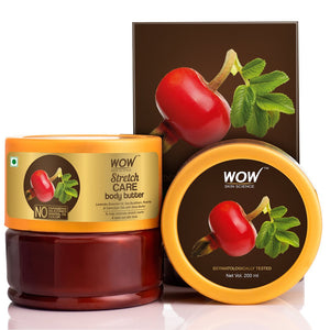 WOW Skin Science Stretch Care Body Butter - No Parabens, Silicones, Mineral Oil & Color - 200 ml - BuyWow