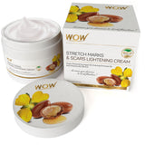WOW Skin Science Stretch Marks and Scar Lightening Oil Cream - 200 ml - BuyWow