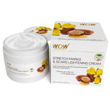 WOW Skin Science Stretch Marks and Scar Lightening Oil Cream - 200 ml - BuyWow