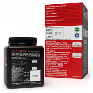WOW Life Science Testoboost 550mg - 60 Vegetarian Capsules - BuyWow
