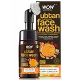 WOW Skin Science Ubtan Foaming Face Wash with Built-In Face Brush for Deep Cleansing - No Parabens, Sulphate, Silicones & Color - 100 ml - BuyWow