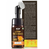 WOW Skin Science Ubtan Foaming Face Wash with Built-In Face Brush for Deep Cleansing - No Parabens, Sulphate, Silicones & Color - 100 ml - BuyWow