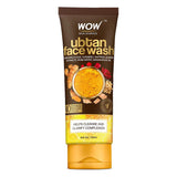WOW Skin Science Ubtan Face Wash with Chickpea Flour, Turmeric, Saffron, Almond Extract, Rose Water & Sandalwood Oil - No Sulphate, Parabens, Silicones & Color - 100 ml